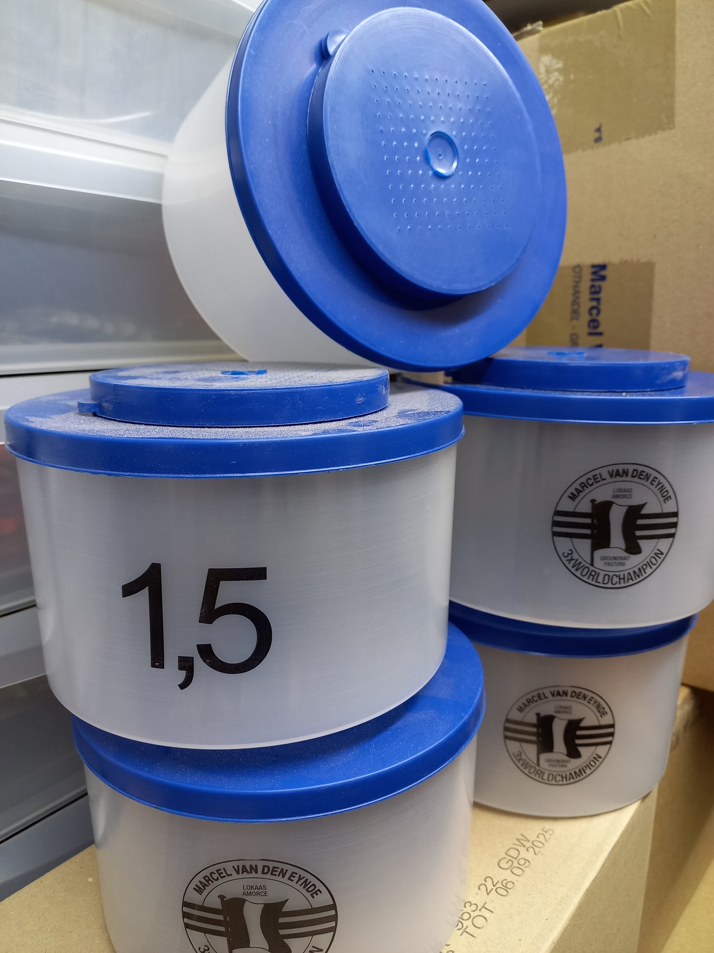 MVDE Genormte Dose für Wettkämpfe 1,5l