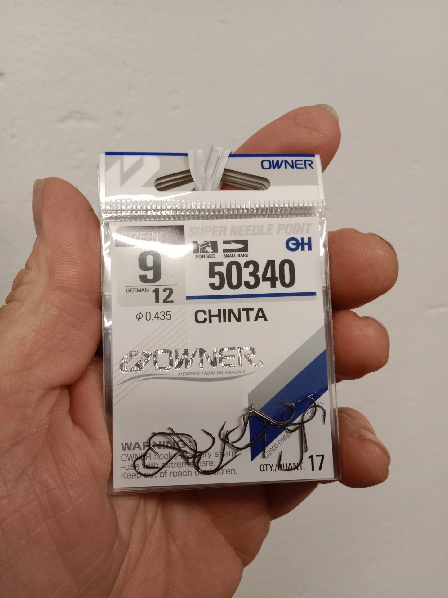 Owner Haken lose Chinta 20340 gr 12 17stk