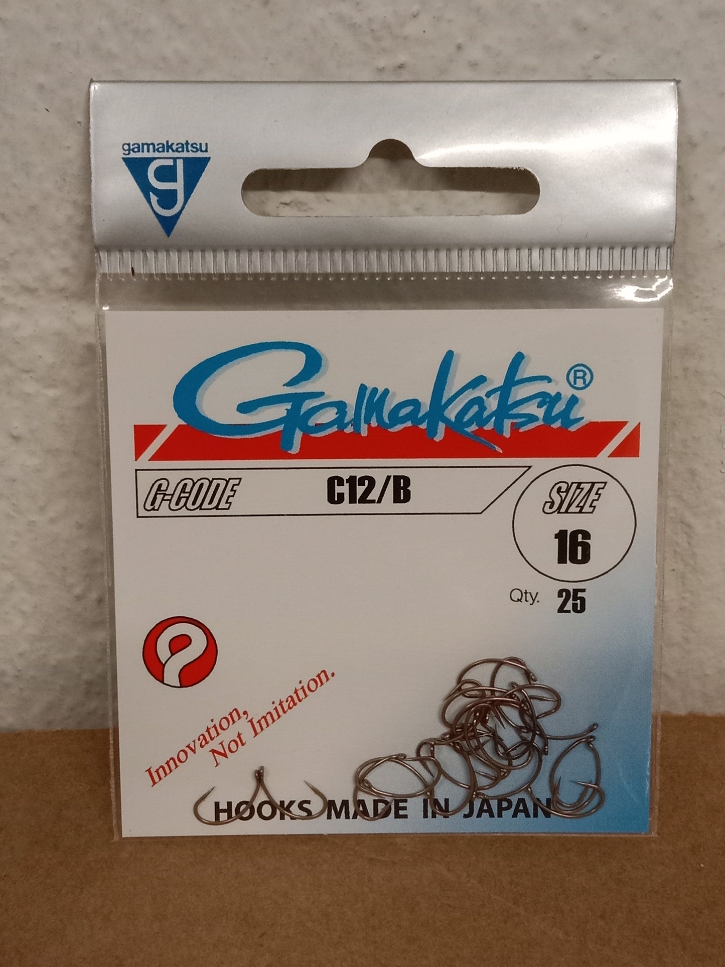 Gamakatsu Nymphen Haken lose C12/B gr 16 25 Stk