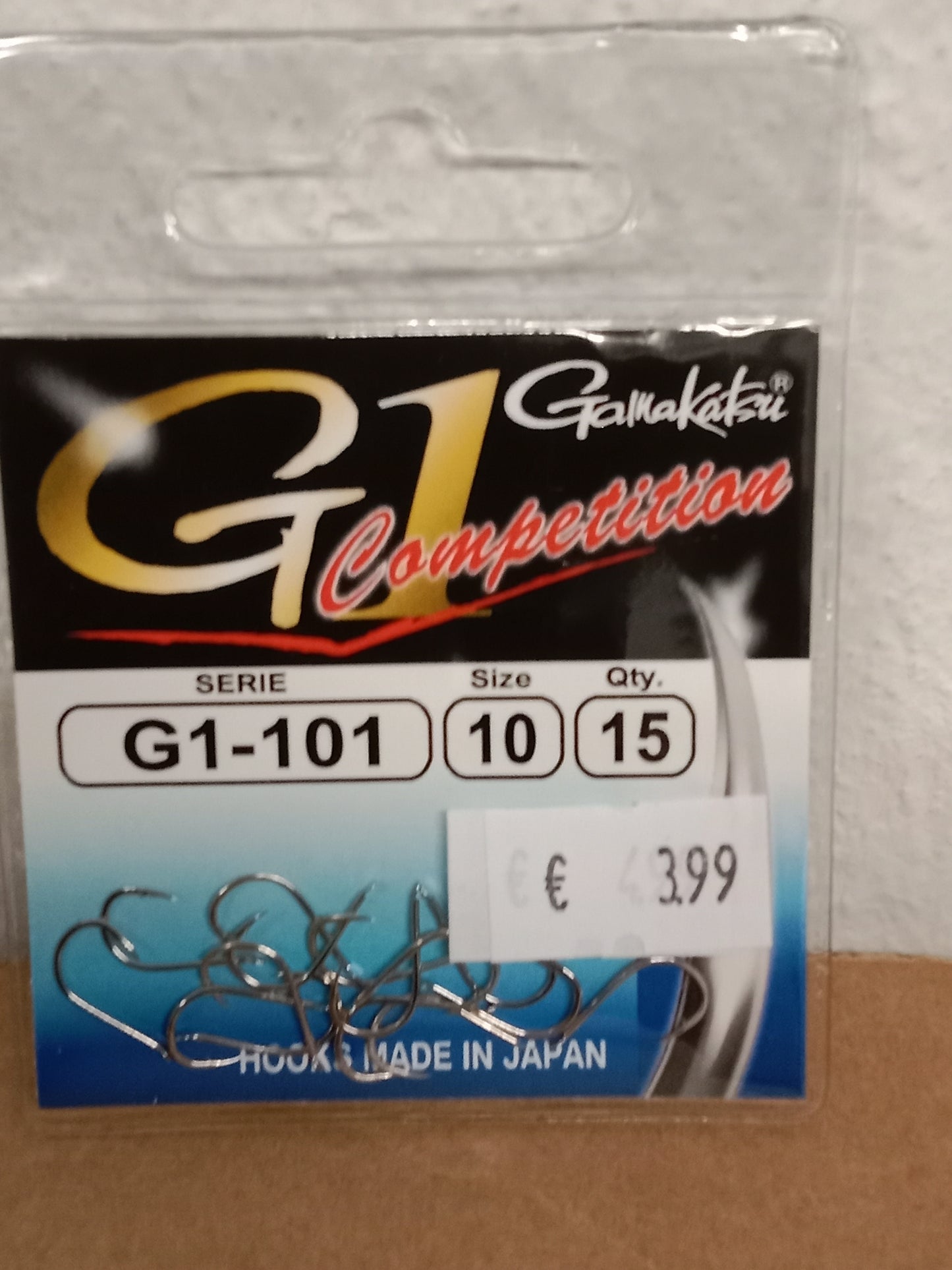 Gamakatsu Haken lose G1 -101 gr 10 15 Stk