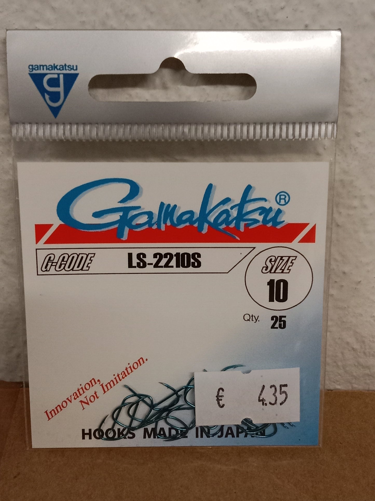 Gamakatsu Haken lose LS-2210S gr 10 25 Stk