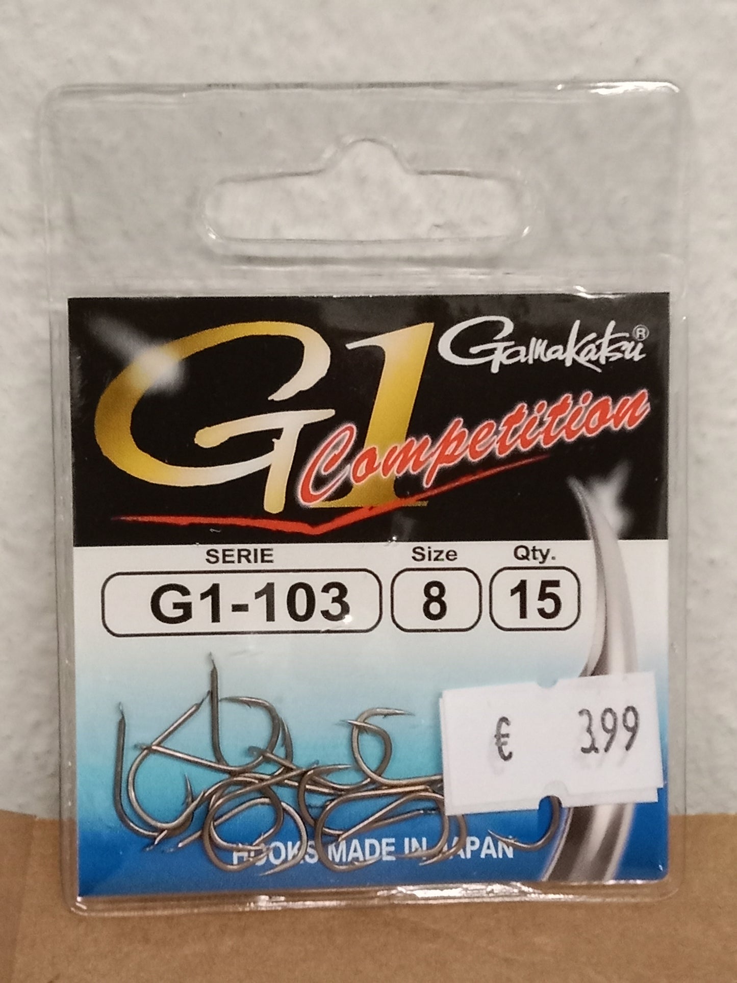 Gamakatsu Haken lose G1 -103 gr 8 15 Stk