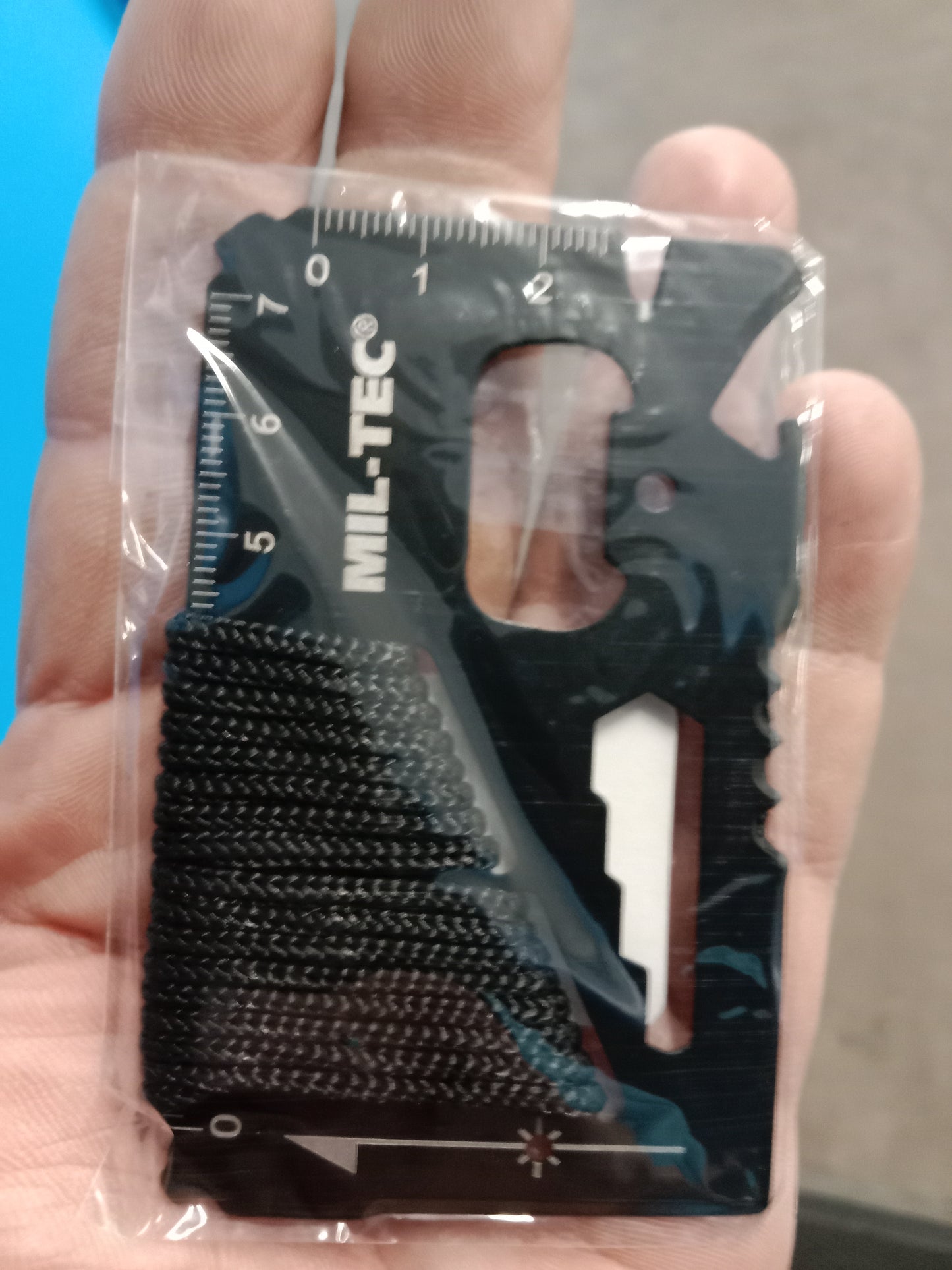Miltec EDC Karte Verschiedene Funktionen
