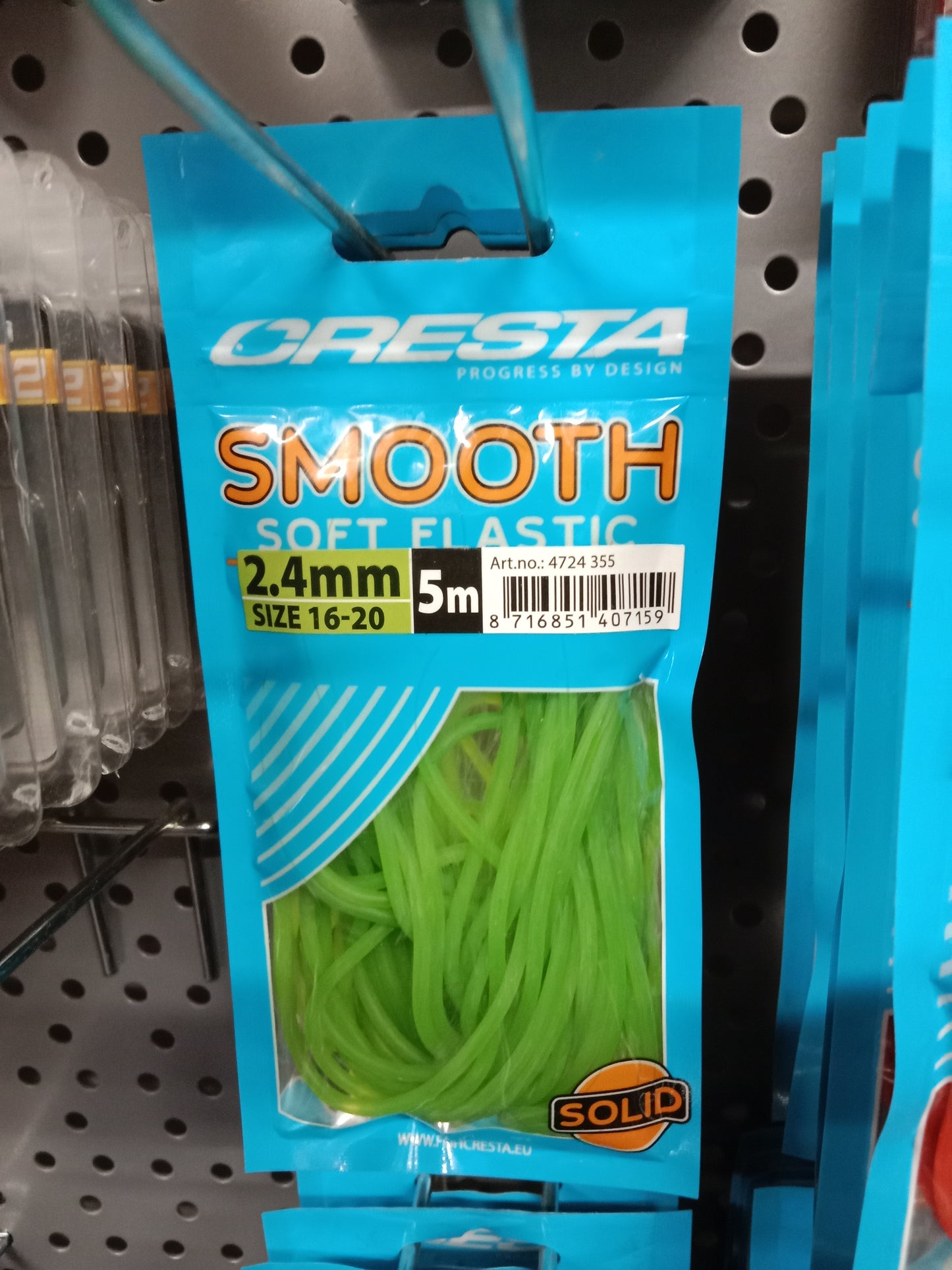 Cresta Stippruten Gummi 5m 2,4mm