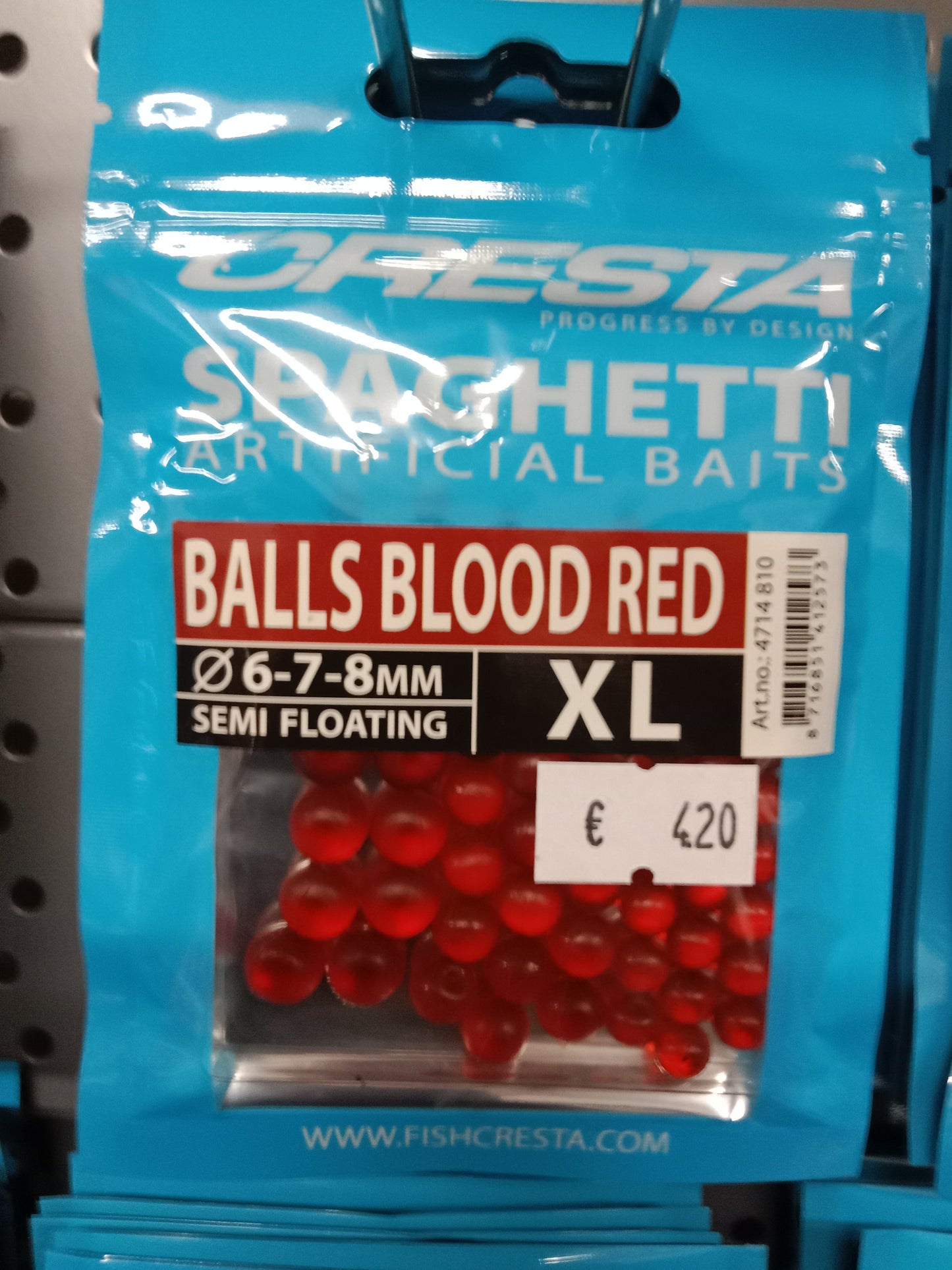 Cresta Spaghetti Balls XL Blood Red