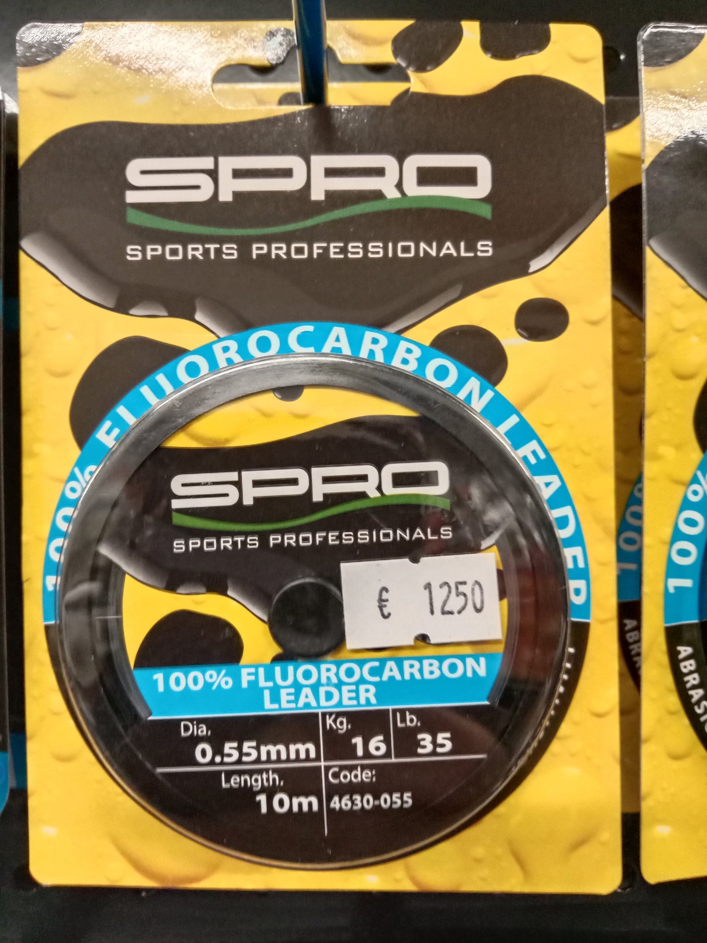 SPRO Fluocarbon Leader 0,55mm 16kg 10m