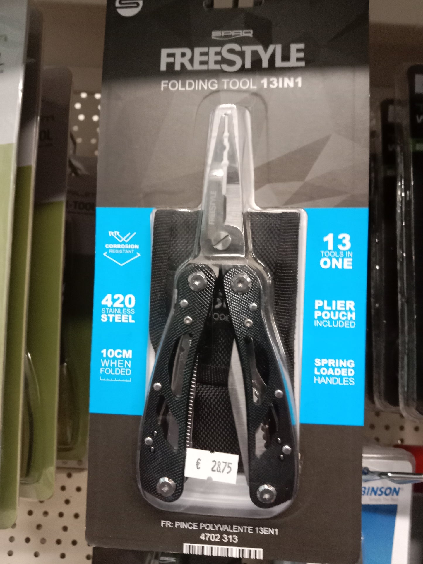 SPRO Freestyle 13/1 Folding Multi Tool