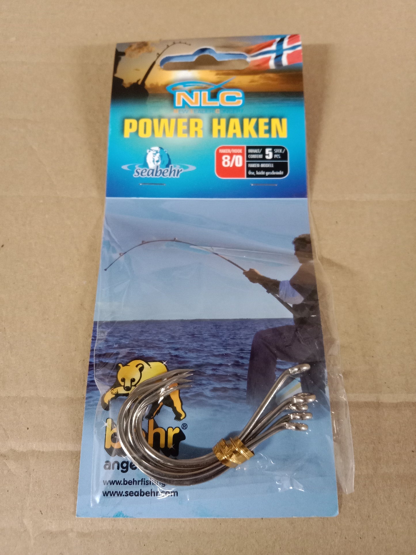 Behr Norwegen Powerhaken gr 8/0