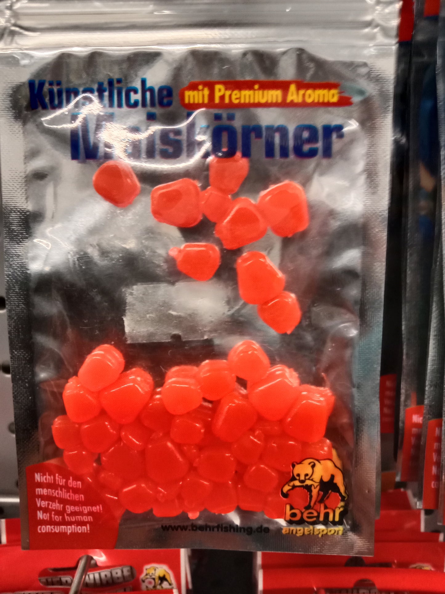 Behr Künstliche Maiskörner fluo rot