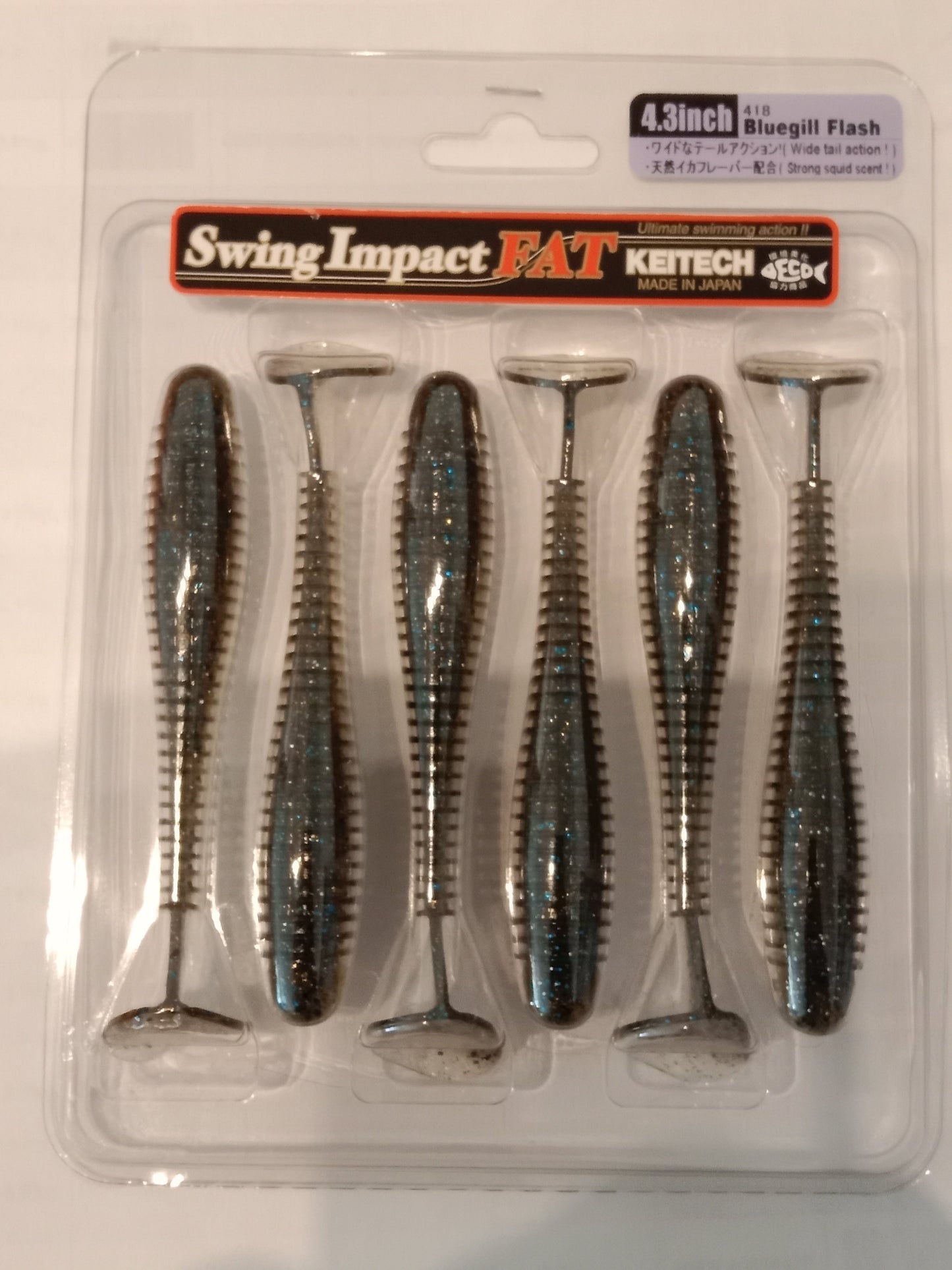 Keitech FAT Swing Impact 4.3 Bluegill Flash