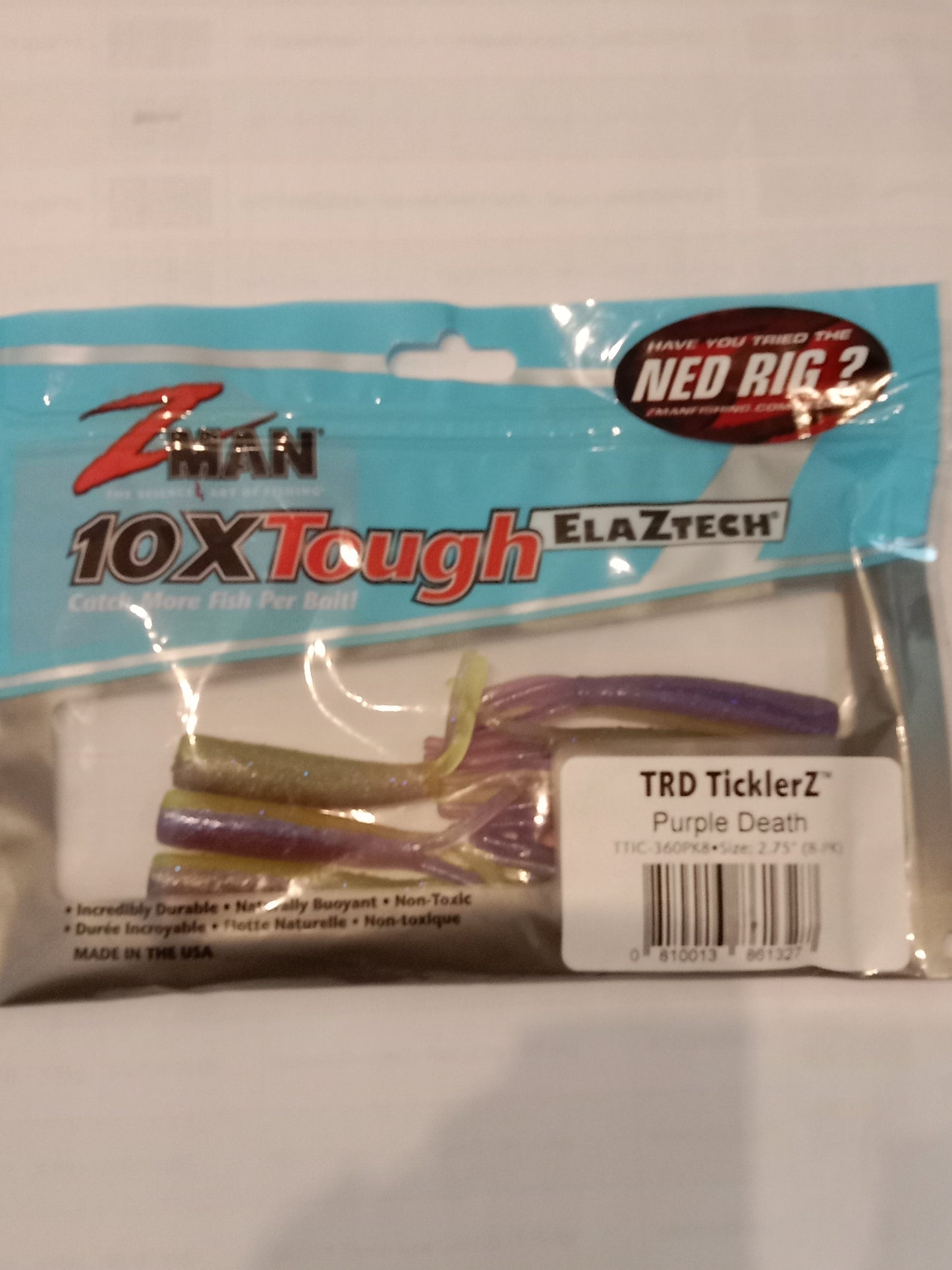 Z-MAN TRD TicklerZ 2,75 Purple Death
