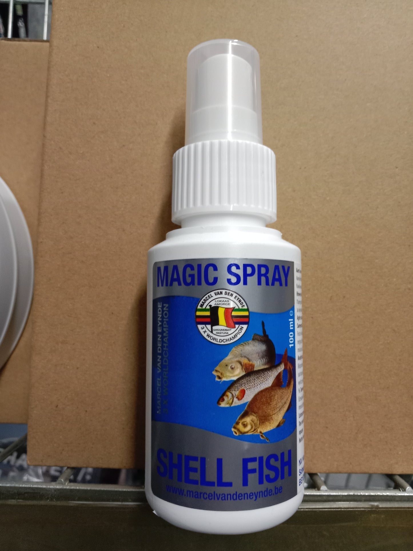 MVDE Magic Pump Spray Lockstoff 100ml Shell Fisch
