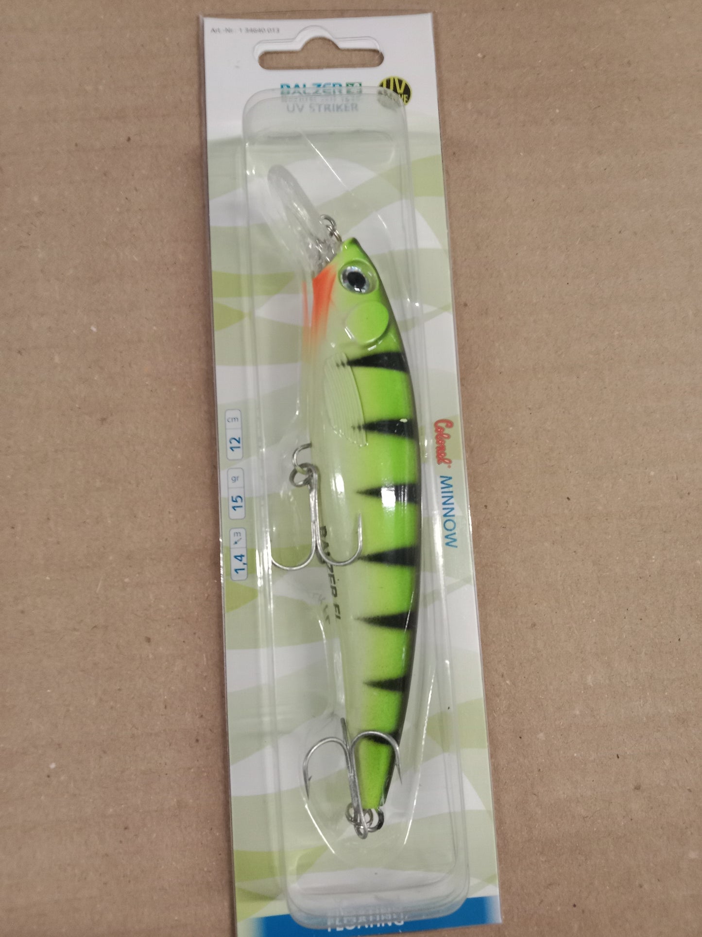 Balzer Colonel UV Stryker Minnow Floating 12cm 15g