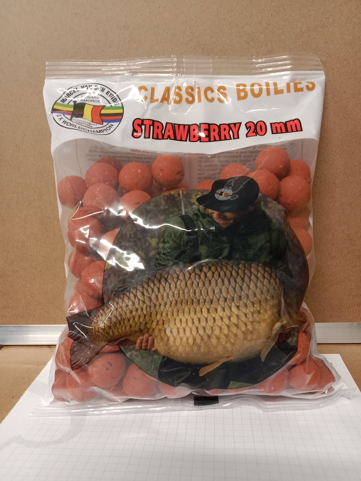MVDE Dream Bait Classic Boilie 20mm Strawberry