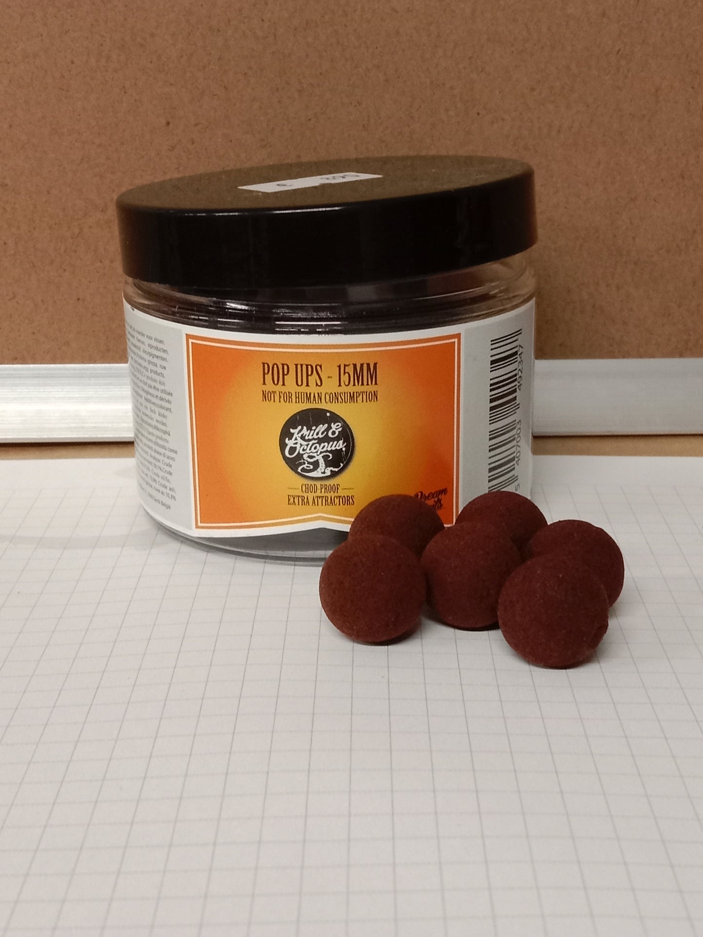 MVDE Dream Bait POP UP 15mm Krill & Octopus