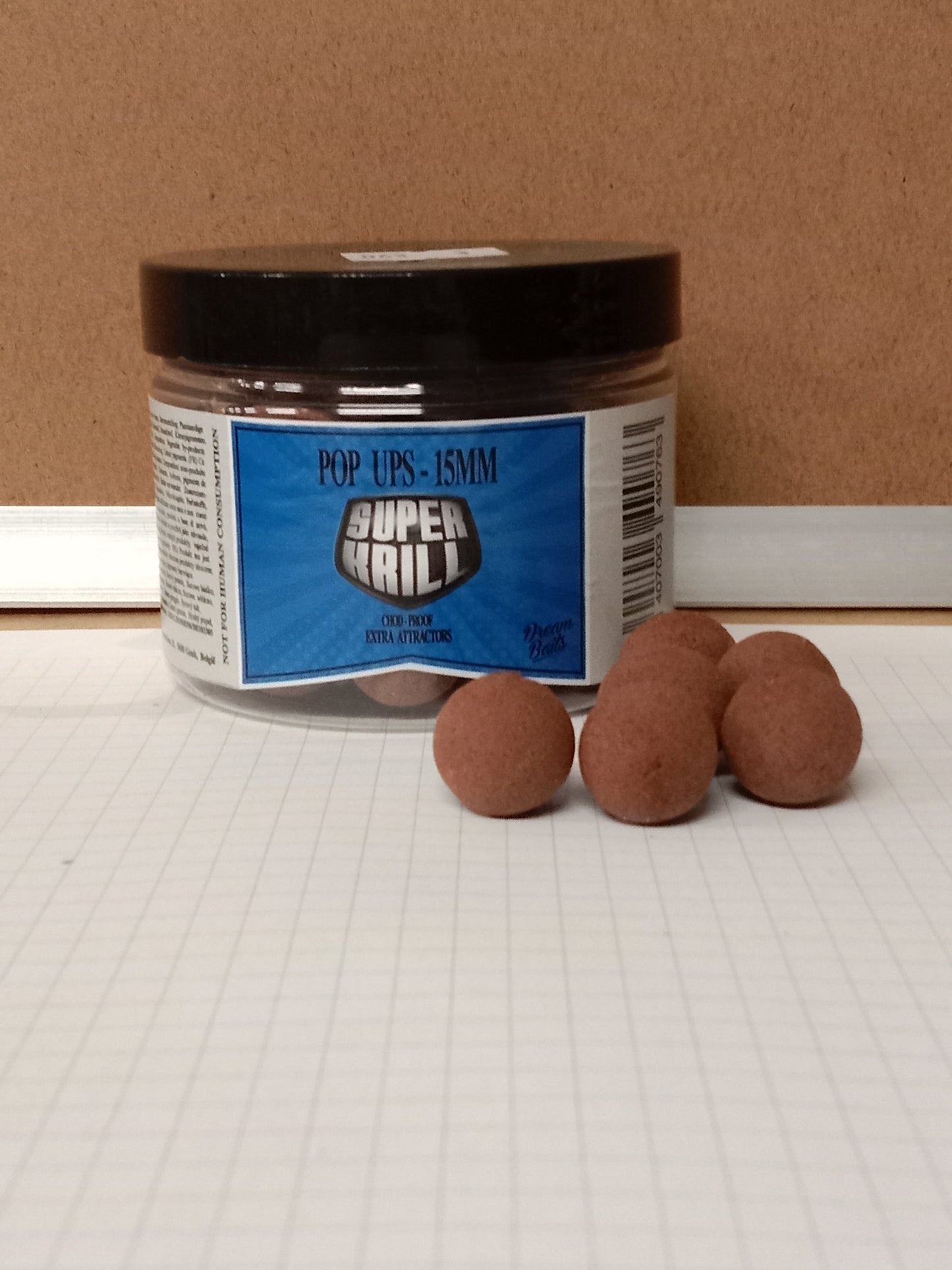 MVDE Dream Bait Wafter Mix 15mm und 20mm 75g Super Krill