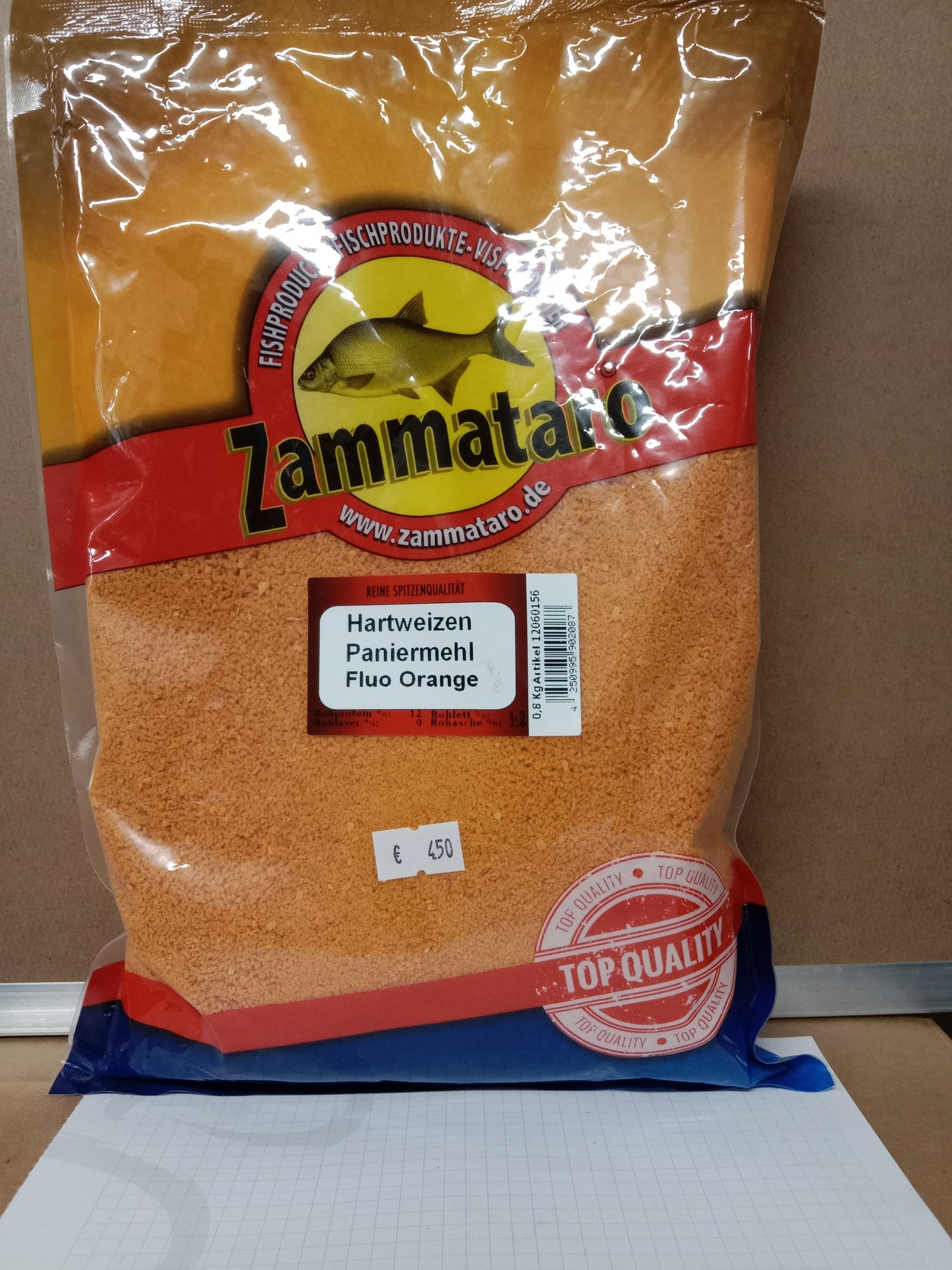 Zammataro HWP Paniermehl 800g Farbe Orange