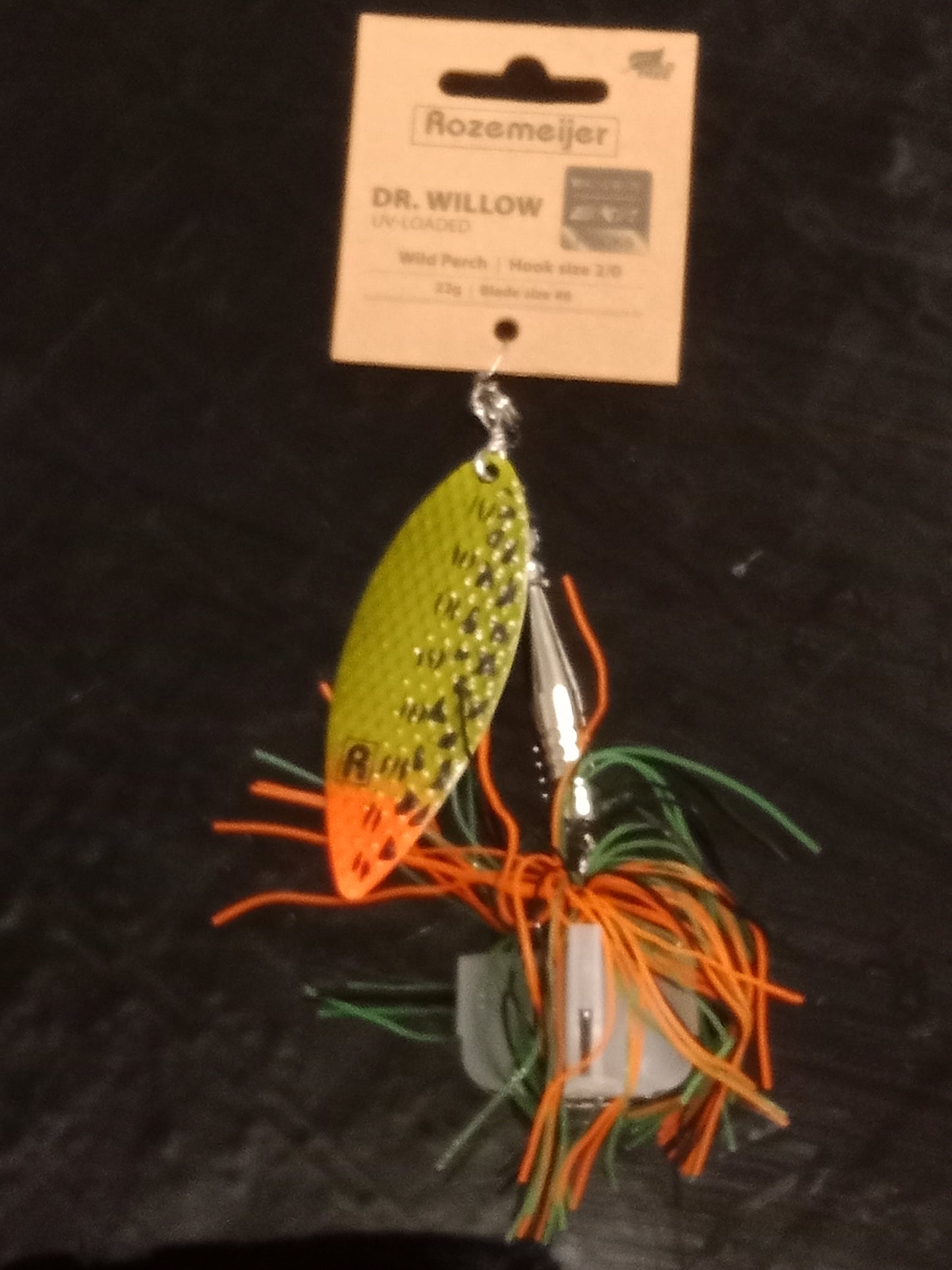 Rozemeijer Dr. Willow Spinner 22g 2/0 BKK Wild Perch