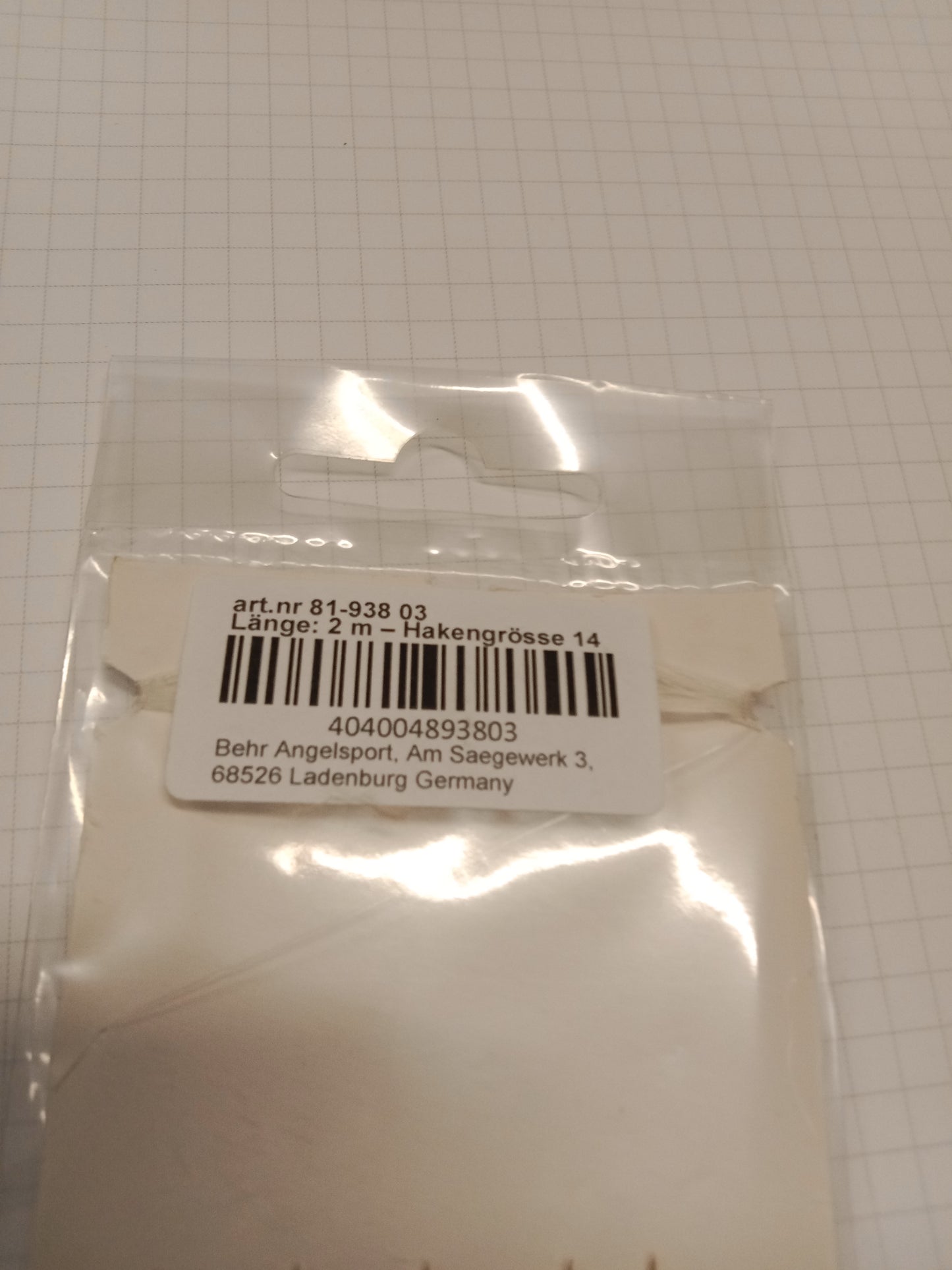 Behr Renken Hegene 2m 8193803 Hakengr.14 UV Aktiv