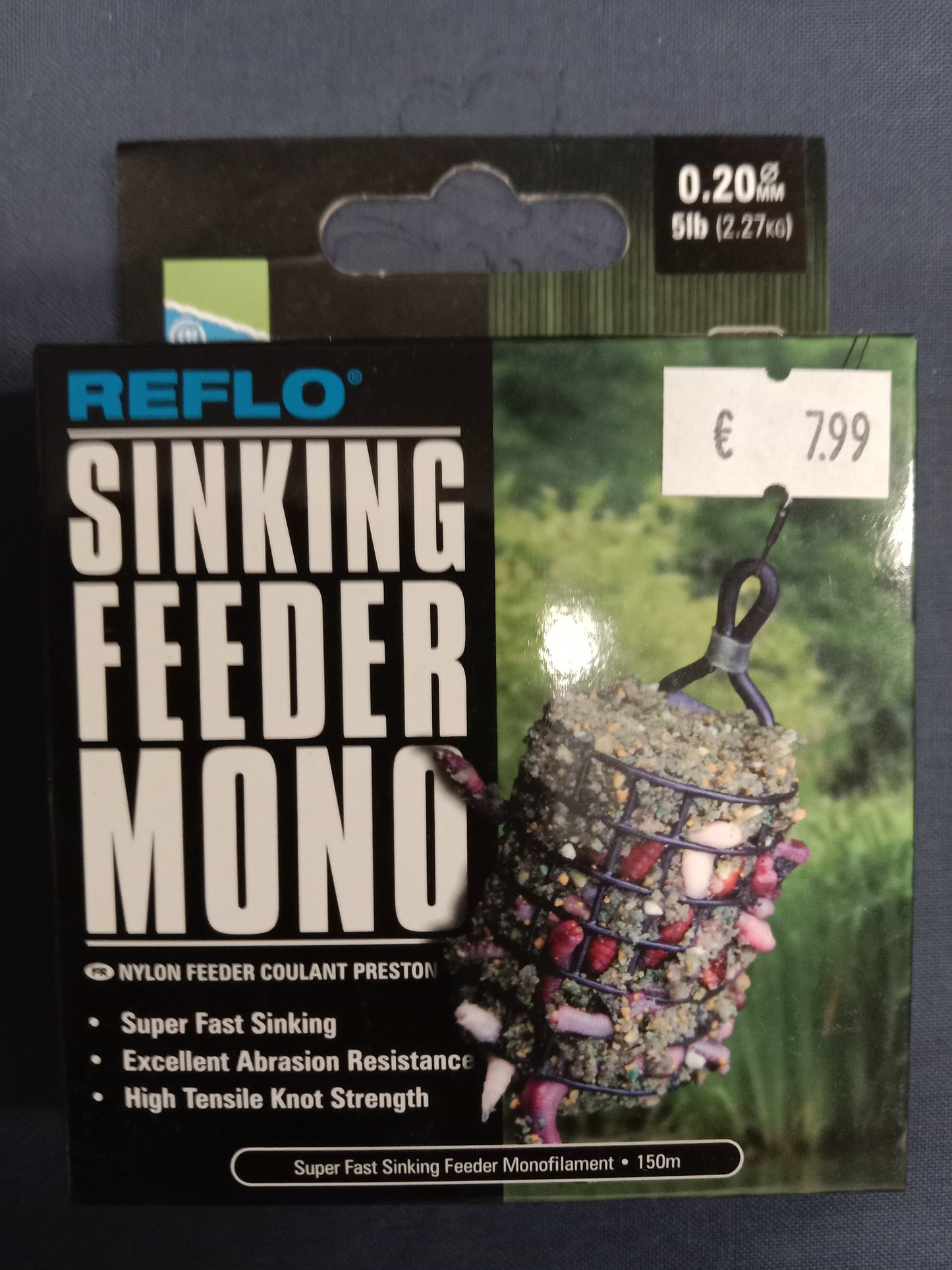 Preston Sinking Feeder Mono Schnur 150m 0,20mm 2,27Kg Tragkraft