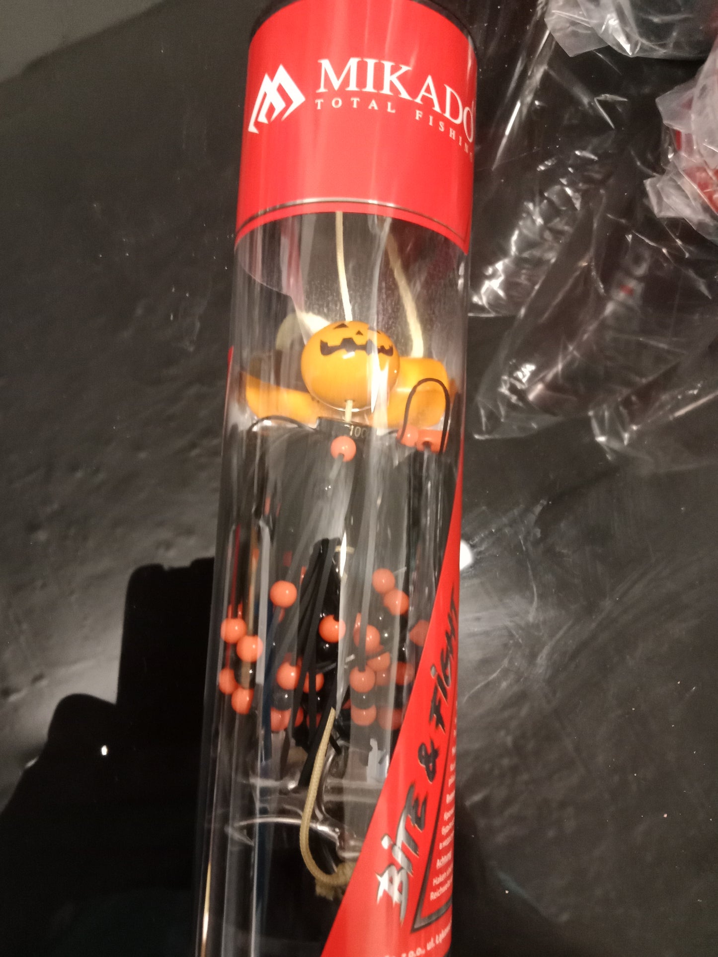 Mikado Bogey Cat Rassel Vertikal Köder Pumkin 1 Stk 100g