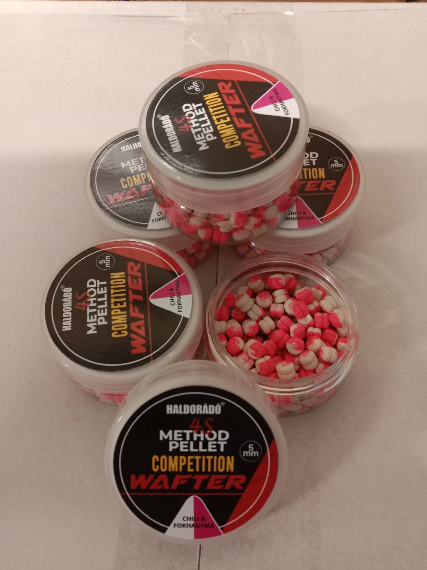 Haldorado Method Pellets 5mm Chilli/ Knoblauch 20g
