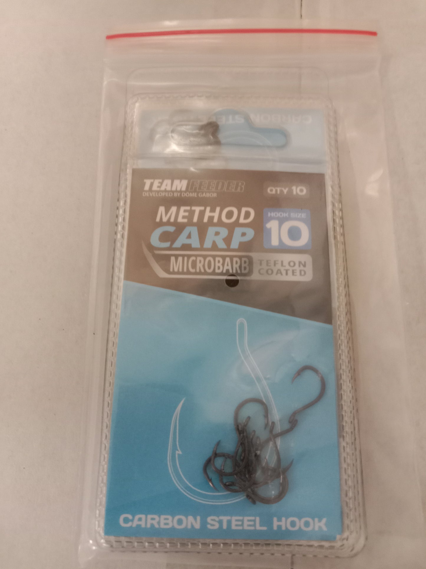 Haldorado Team Feeder Method Carp Haken mit Öhr gr 12 10stk