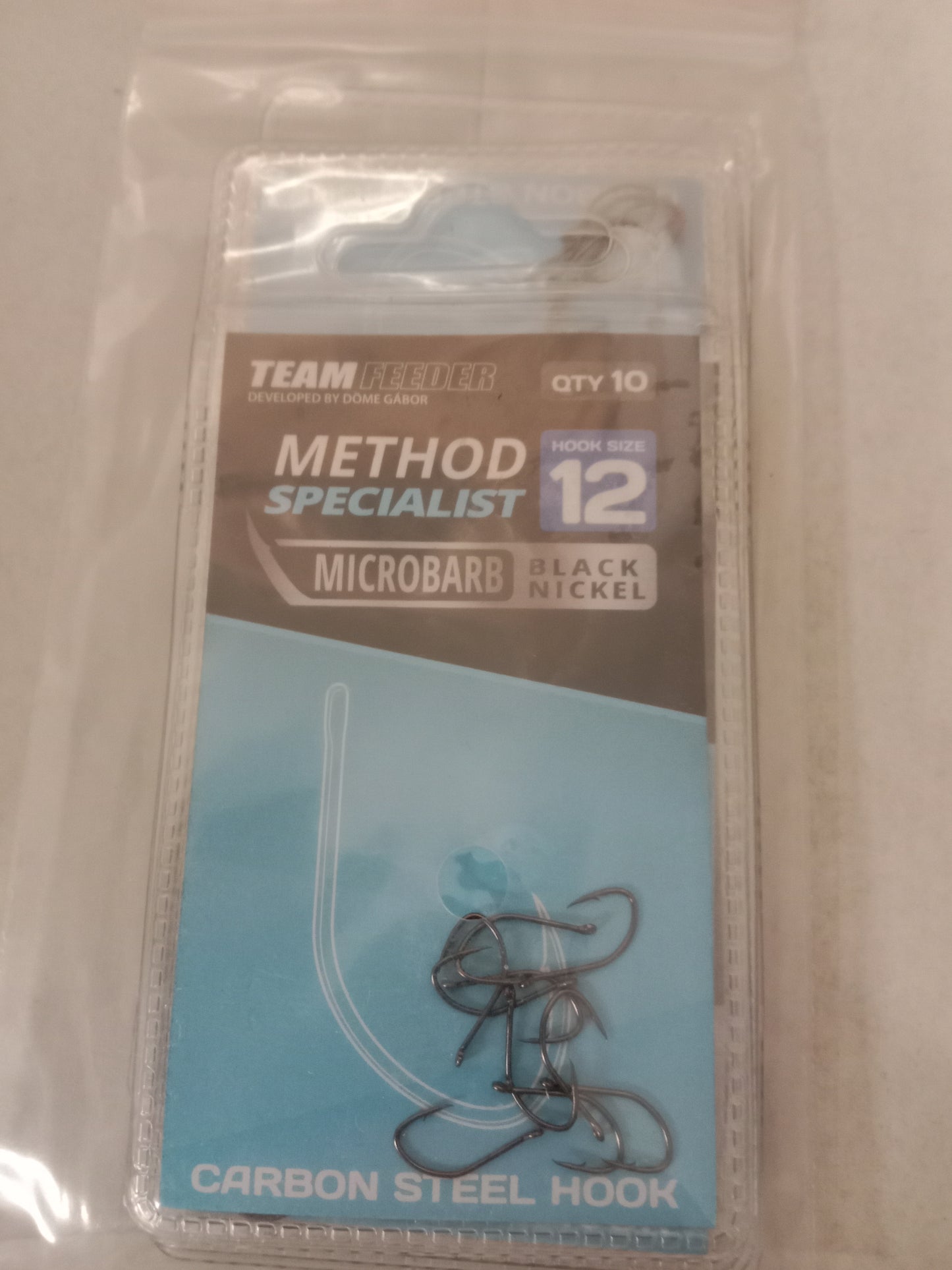 Haldorado Team Feeder Method Spizial Haken mit Öhr gr 12 10stk