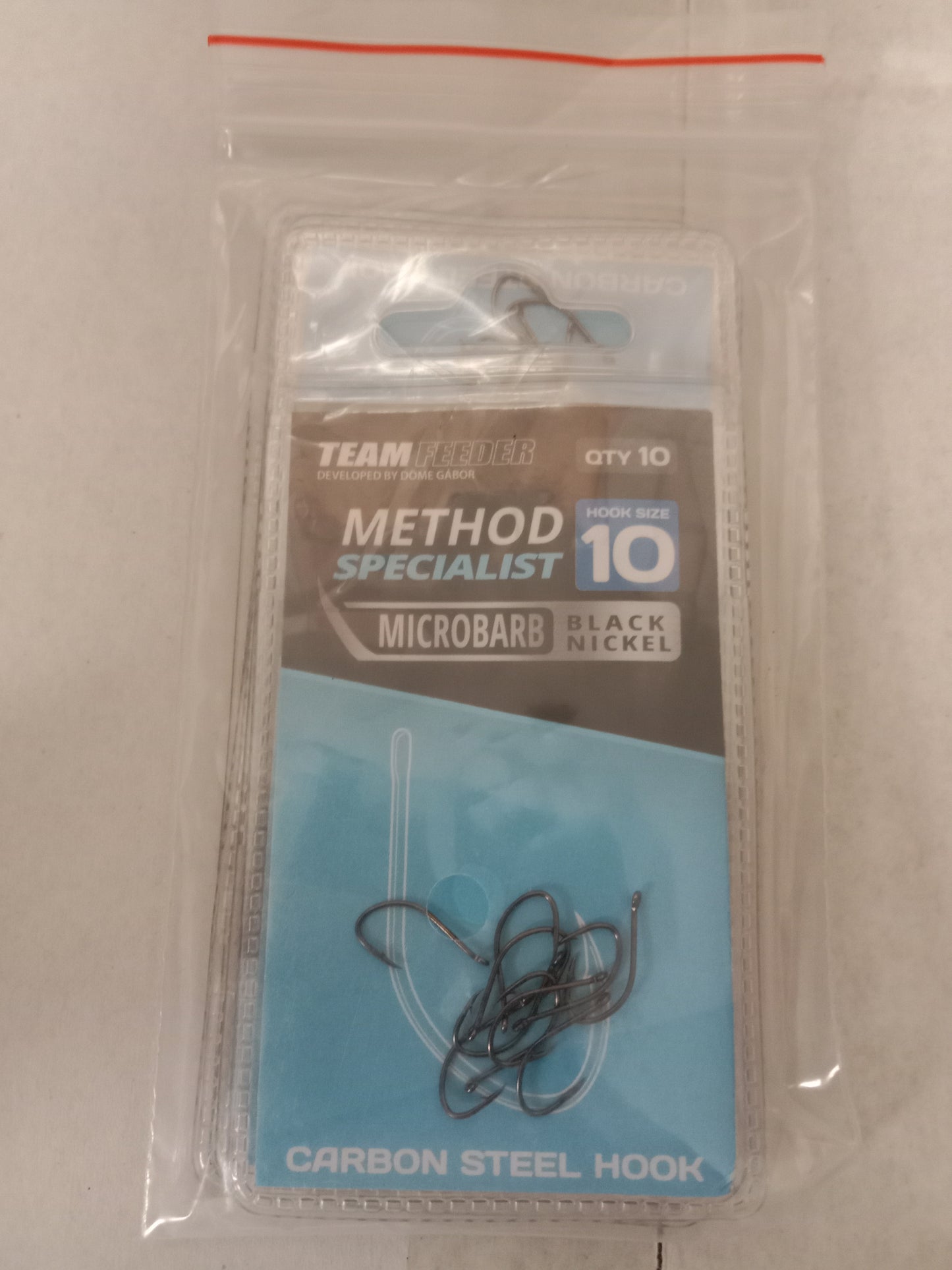 Haldorado Team Feeder Method Spizial Haken mit Öhr gr 10 10stk