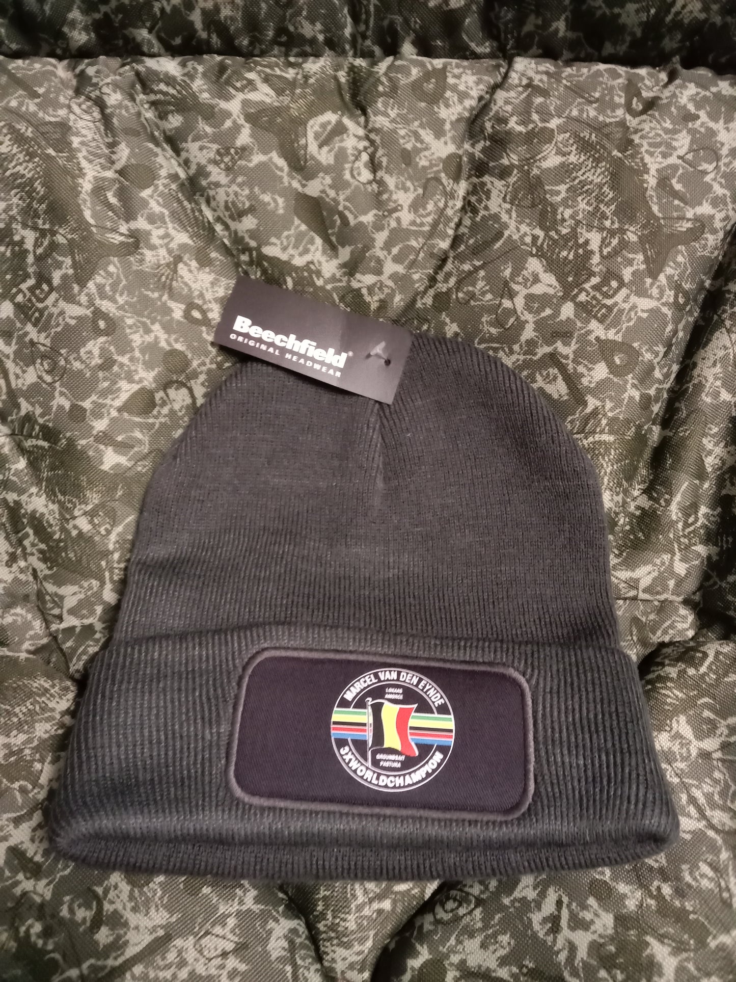 Winter Mütze MVDE Logo Blau ABVERKAUF