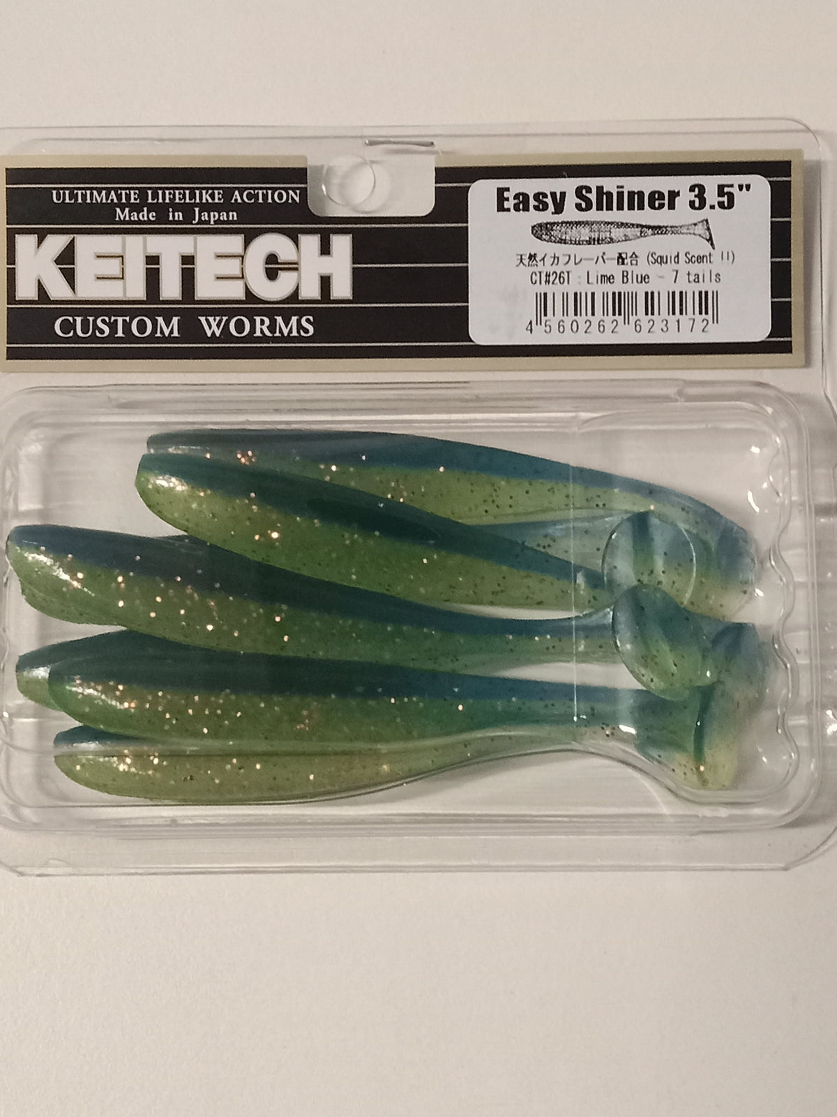Keitech Easy Shiner 3,5 Lime Blue