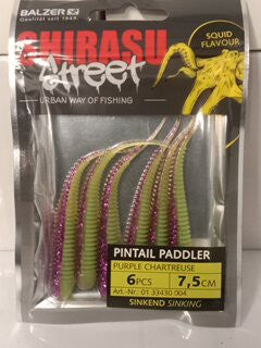 Balzer Pintail Paddler 7,5cm Purple Chartreuse