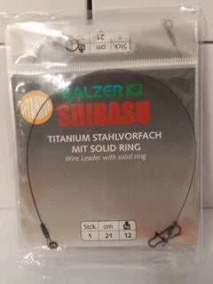 Balzer 1x7 Titan Spitze mit Solid Ring Snap 21cm 12KG Tragkraft
