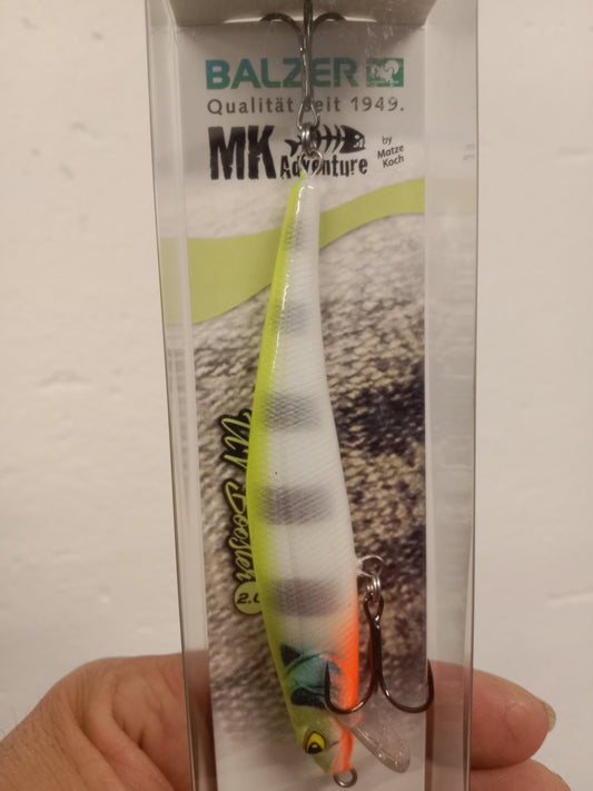 Balzer MK Adventure UV Booster 2,0 Wobbler 11cm 13g 1 stk UV Zander