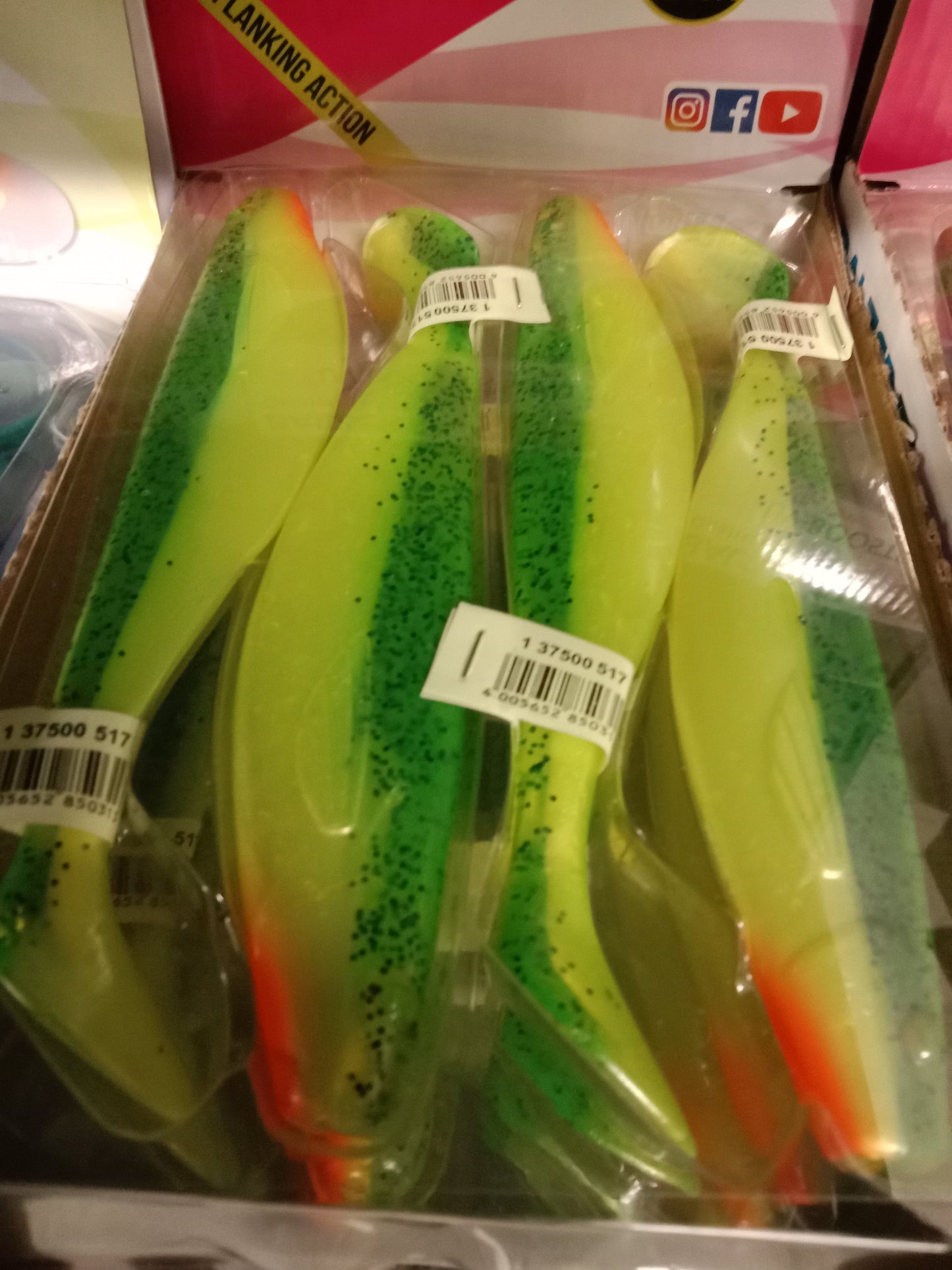 Balzer UV Booster Shad 2.0 17cm 1 Stk Lemon/Pepper 35g