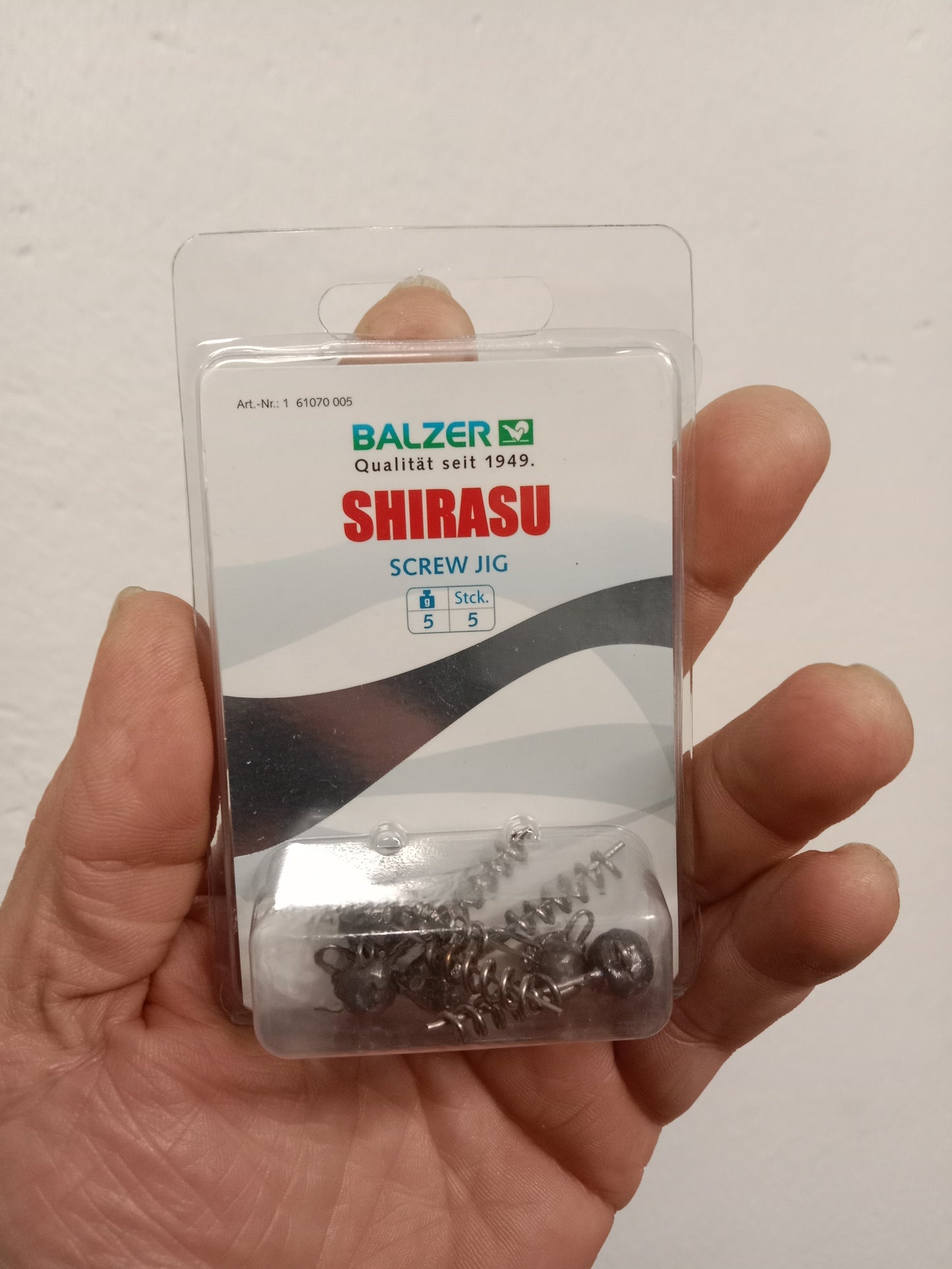 Balzer Screw Jighead 5g 5stk