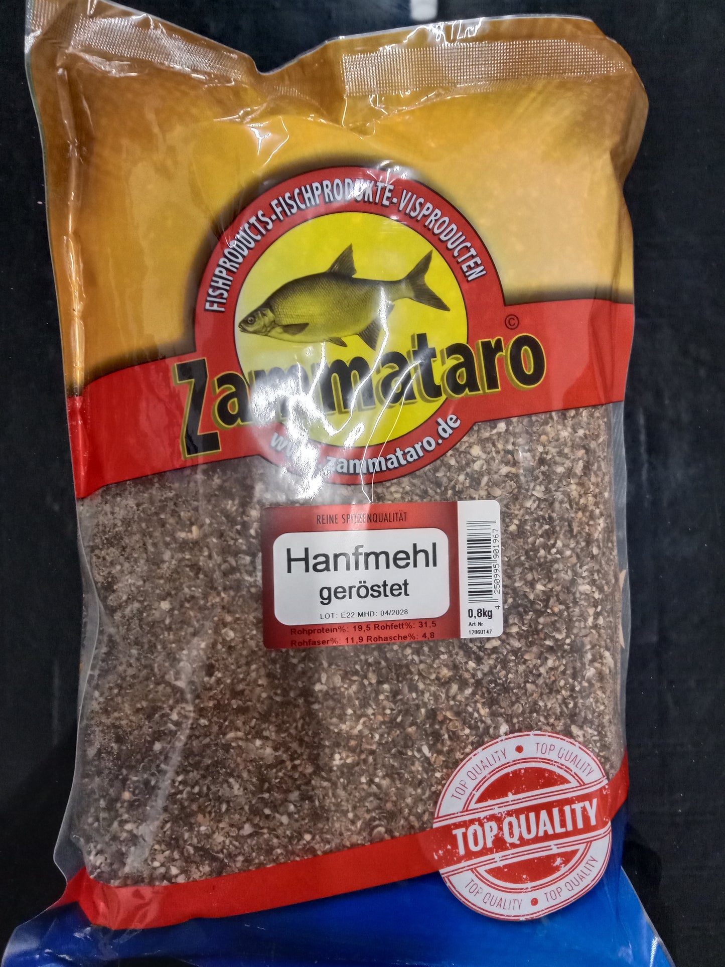 Zammataro Hanfmehl geröstet 800g