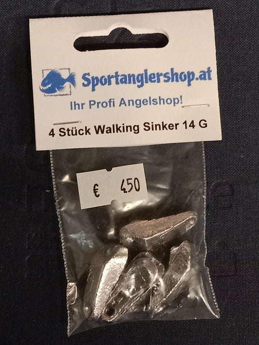 Sportanglershop Walking Sinker 14g 4 Stk