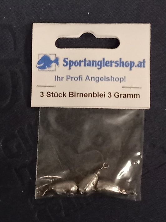 Sportanglershop Birnenblei 3g 3Stk