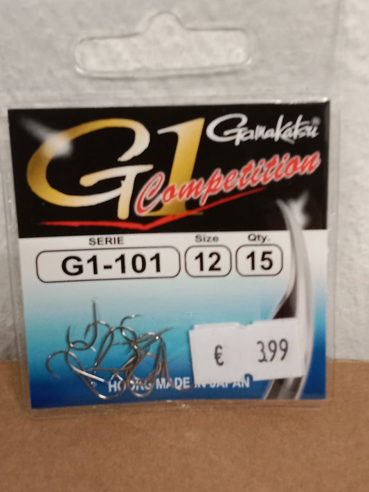Gamakatsu Haken lose G1 -101  gr 12  15 Stk
