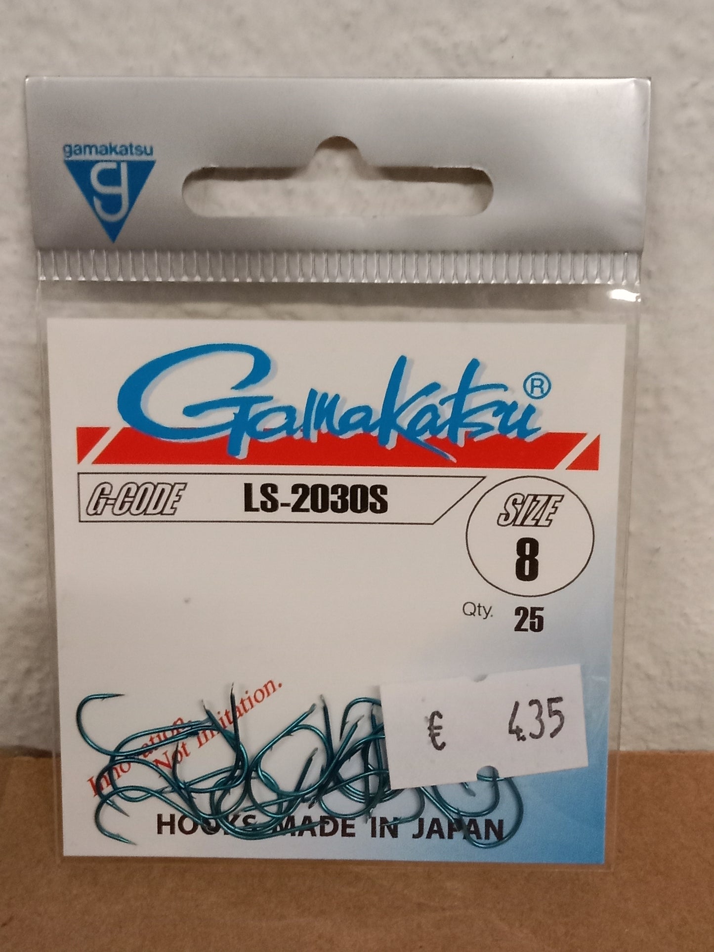 Gamakatsu Haken lose LS-2030S  gr 8  25 Stk