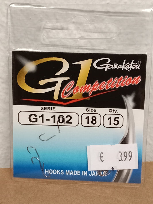Gamakatsu Haken lose G1 -102  gr 18  15 Stk