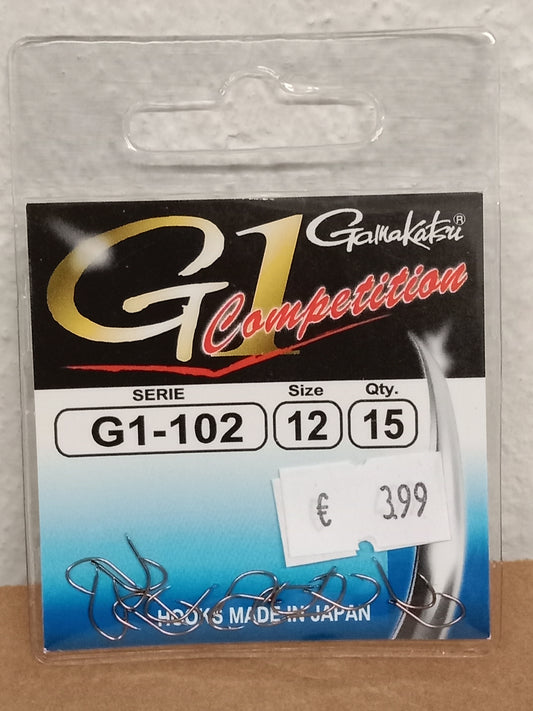 Gamakatsu Haken lose G1 -102  gr 12  15 Stk