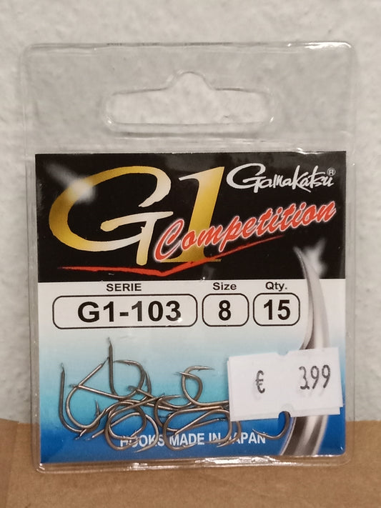 Gamakatsu Haken lose G1 -103  gr 8  15 Stk