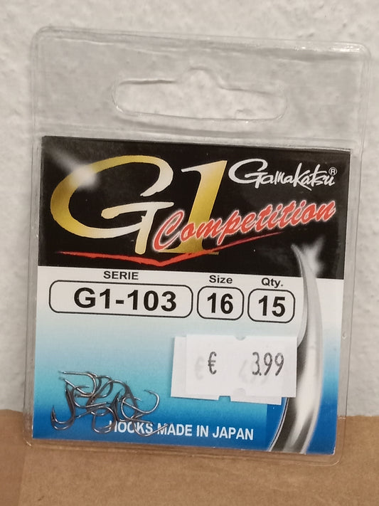Gamakatsu Haken lose G1 -103  gr 16  15 Stk