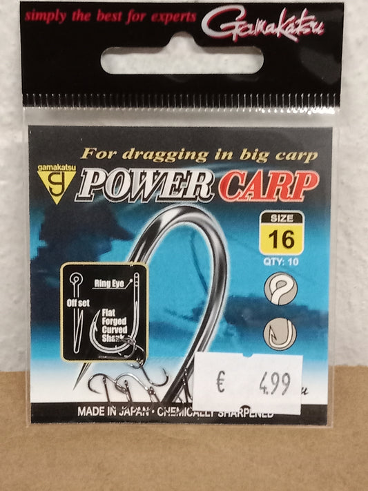 Gamakatsu Haken lose Power Carp mit Öhr gr 16  10stk