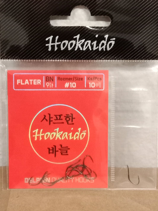 Delphin Hookaido Flater Brassen Haken gr 10 11Stk