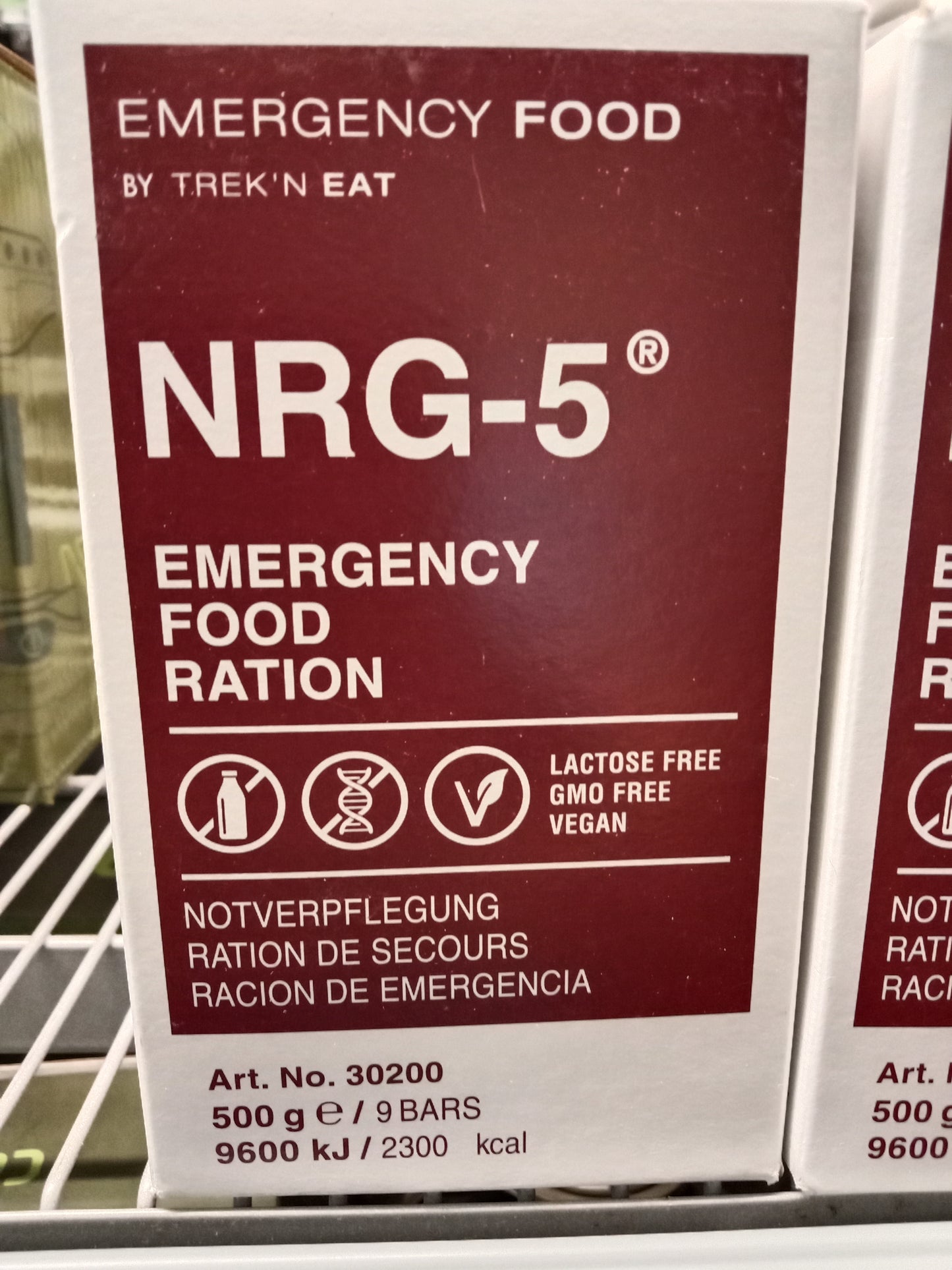NRG-5 Notfall Nahrung
