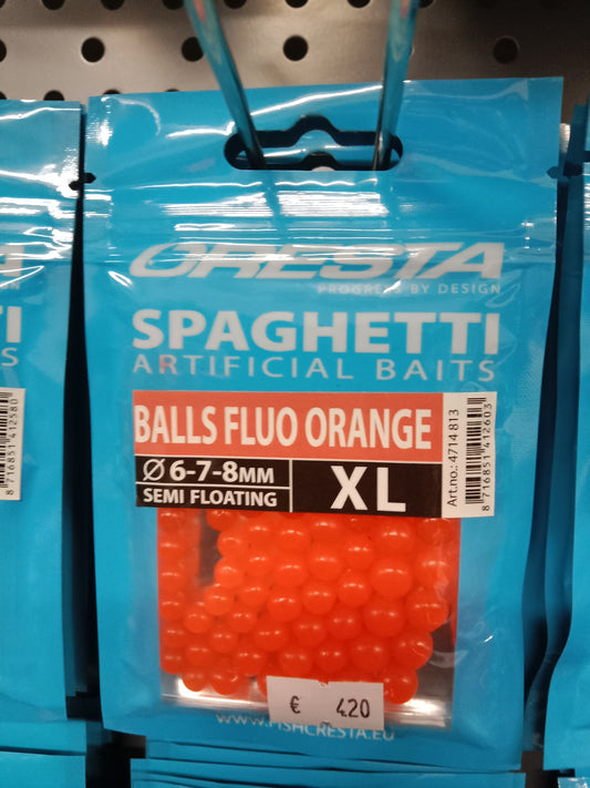 Cresta Spaghetti Balls XL Fluo Orange