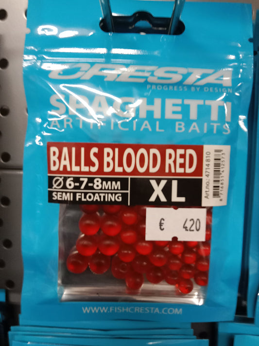 Cresta Spaghetti Balls XL Blood Red